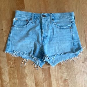 Madewell relaxed denim shorts